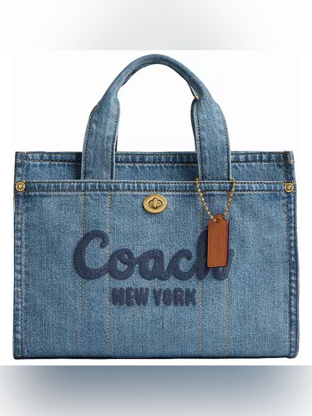 Coach Cargo 26 Tote/Denim